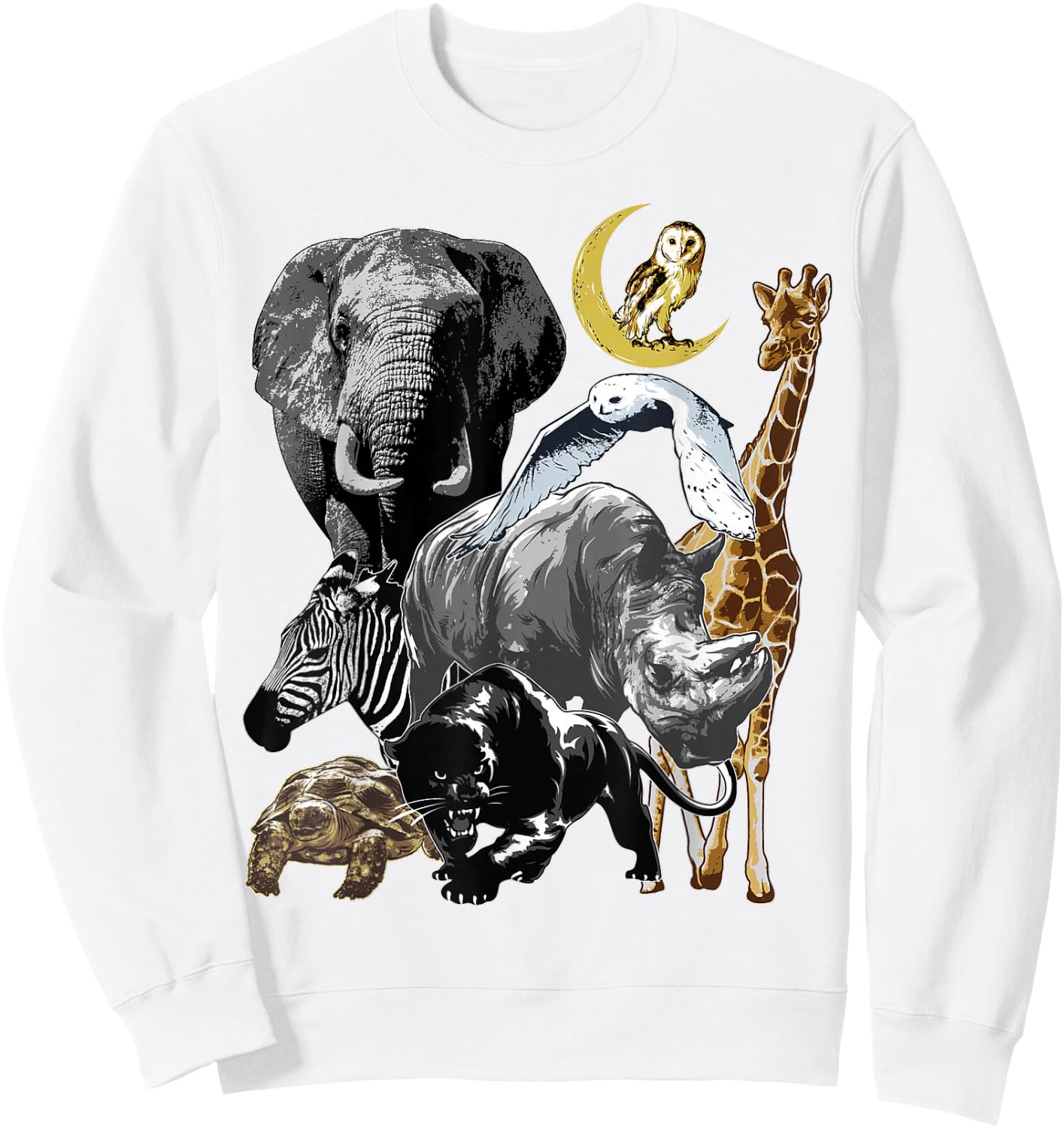 Zookeeper Jungle Animals Theme Safari Zoo Birthday Themed Sweatshirt - Sweatshirt | White