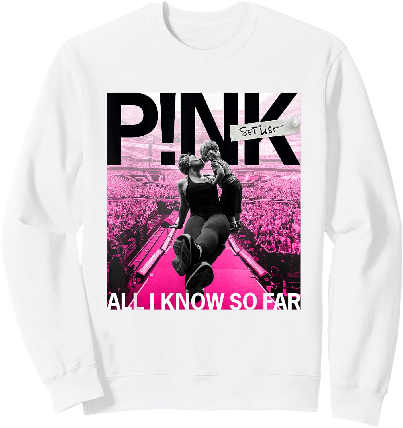 Pink Official All I Know So Far Sweatshirt - Sweatshirt | White