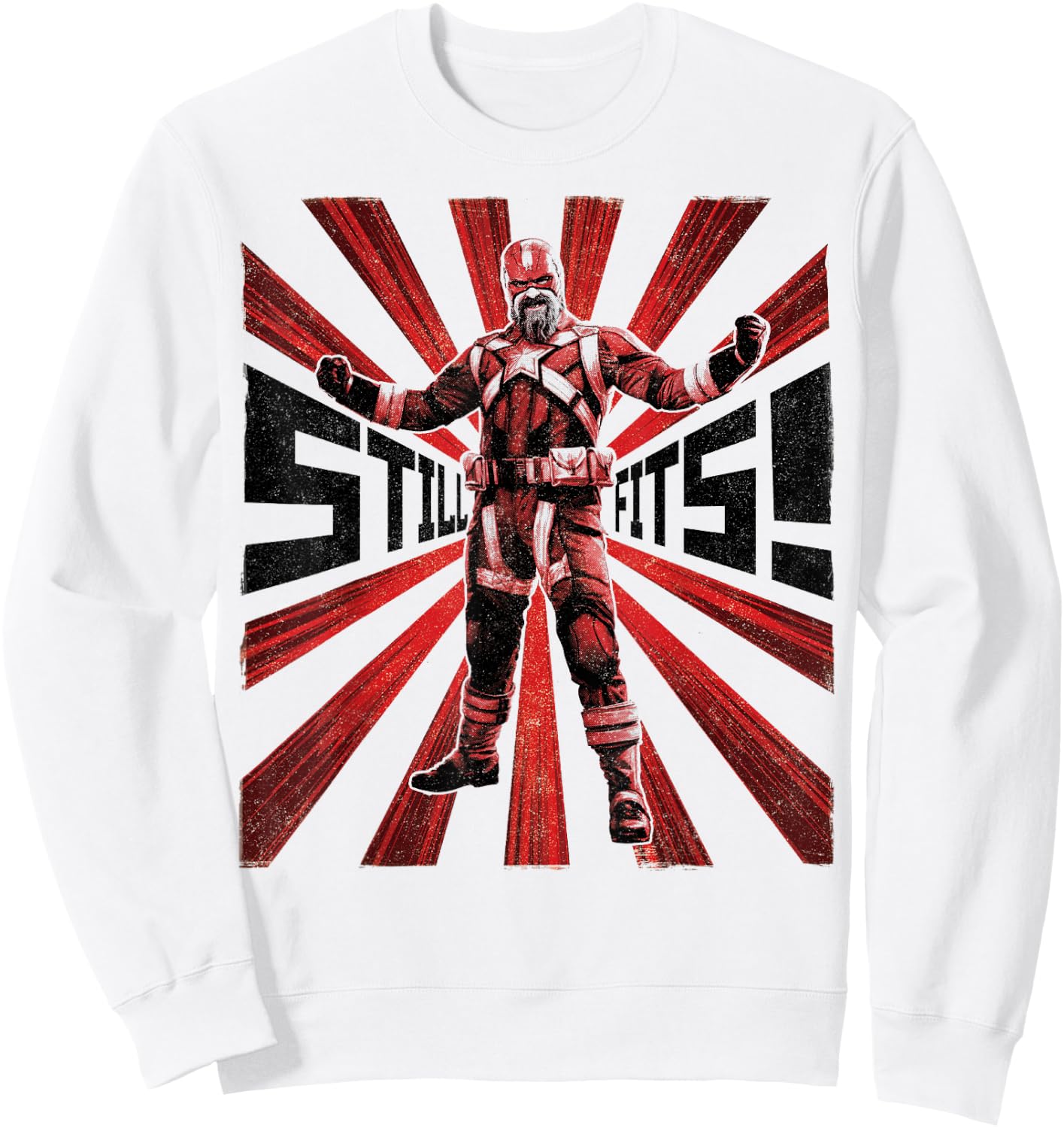 Marvel Black Widow Red Guardian Still Fits Sweatshirt - Sweatshirt | White