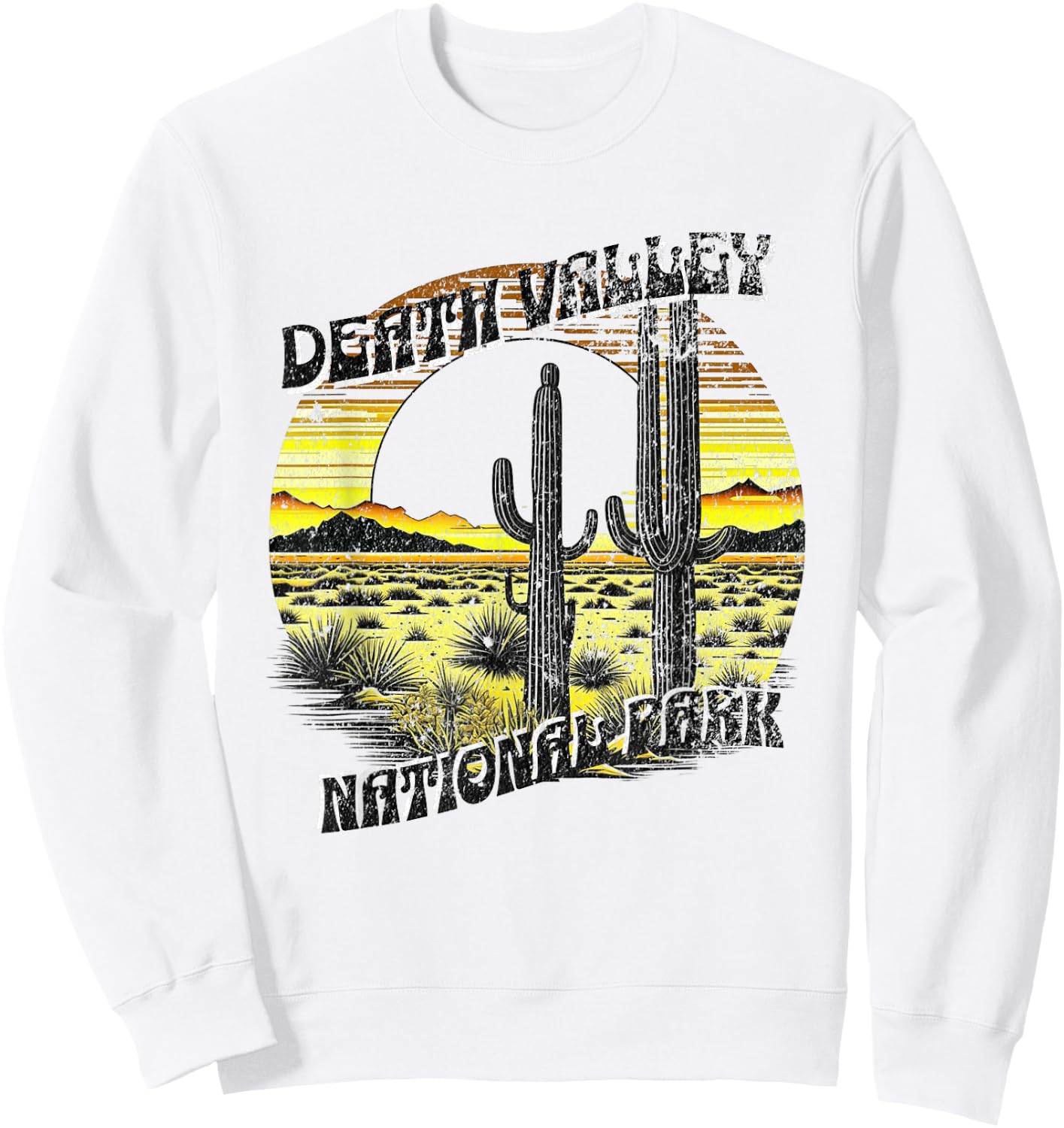 Death Valley National Park Sweatshirt - Sweatshirt | White