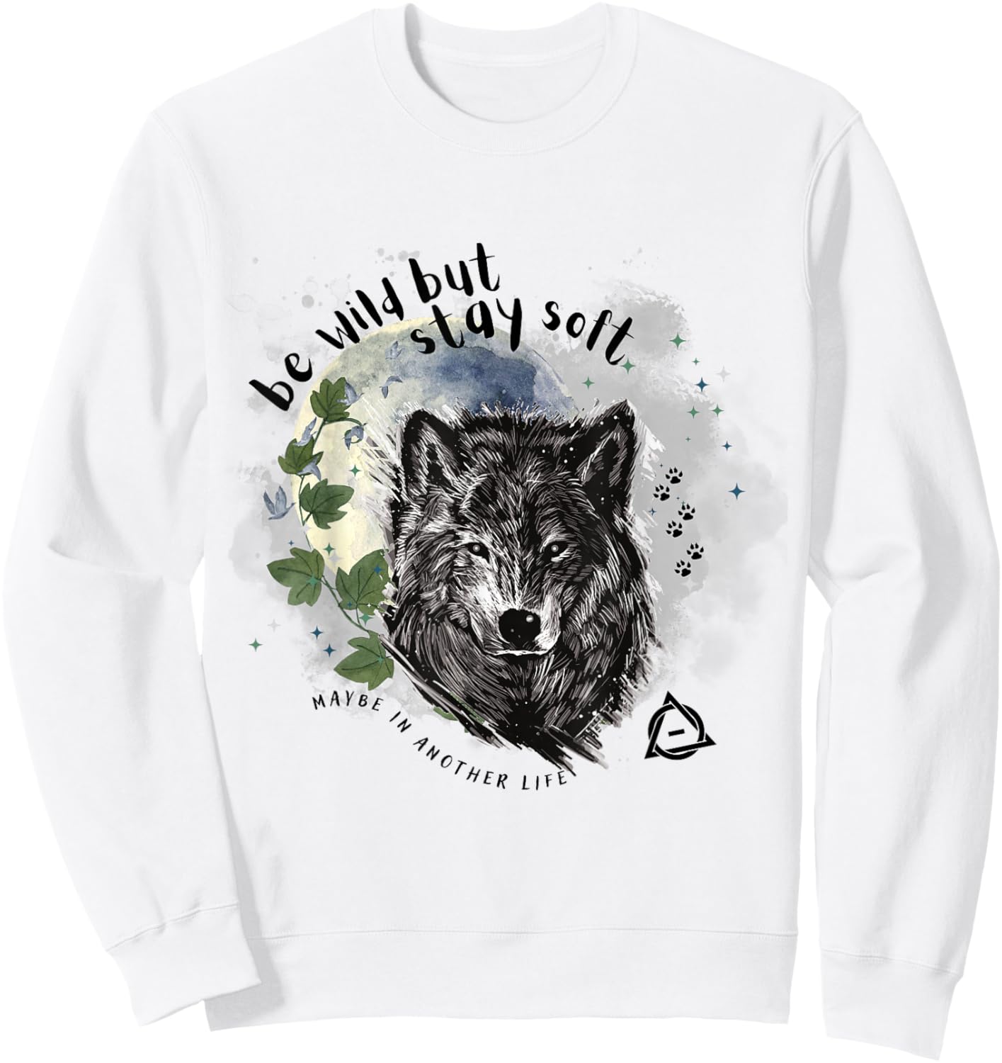 Therian Wolf Sweatshirt - Sweatshirt | White