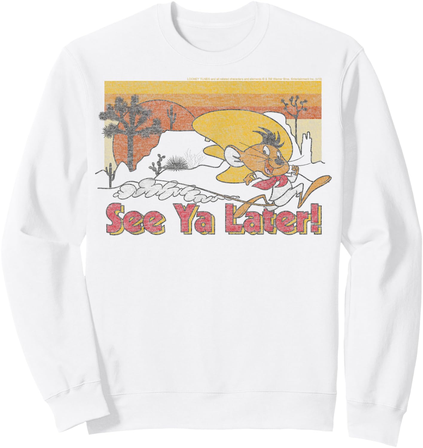 Looney Tunes Speedy Gonzales See Ya Later Sweatshirt - Sweatshirt | White