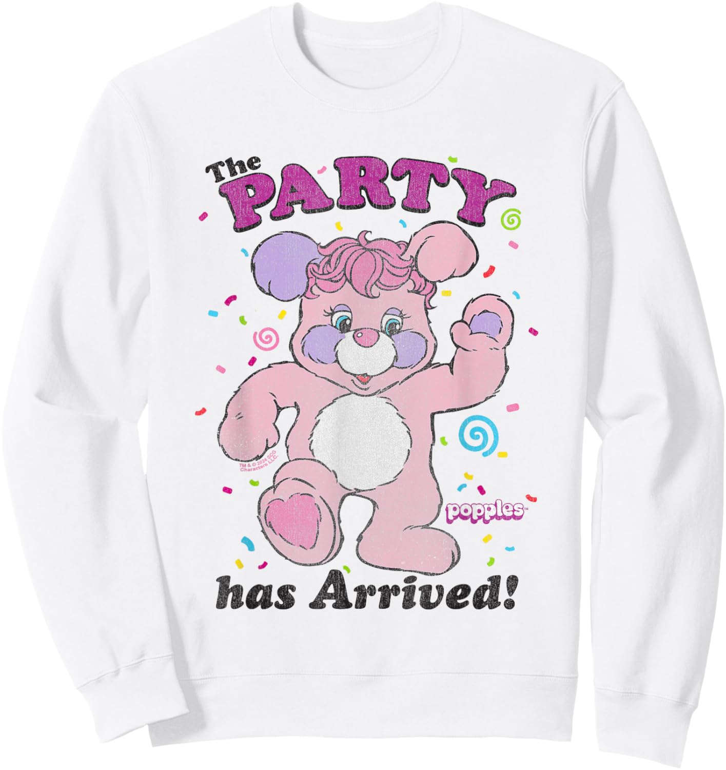 Popples The Party Is Here Sweatshirt - Sweatshirt | White