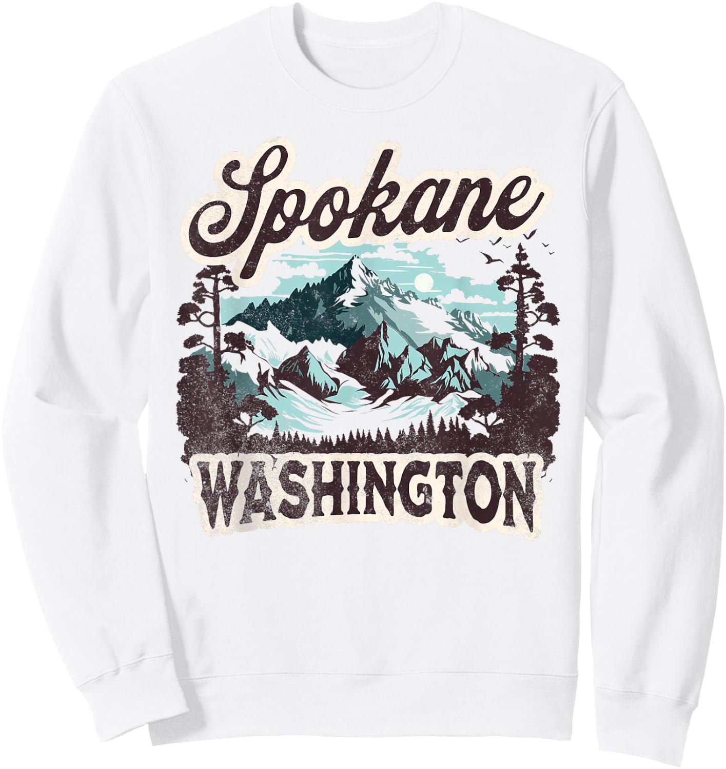 Spokane Sweatshirt - Sweatshirt | White