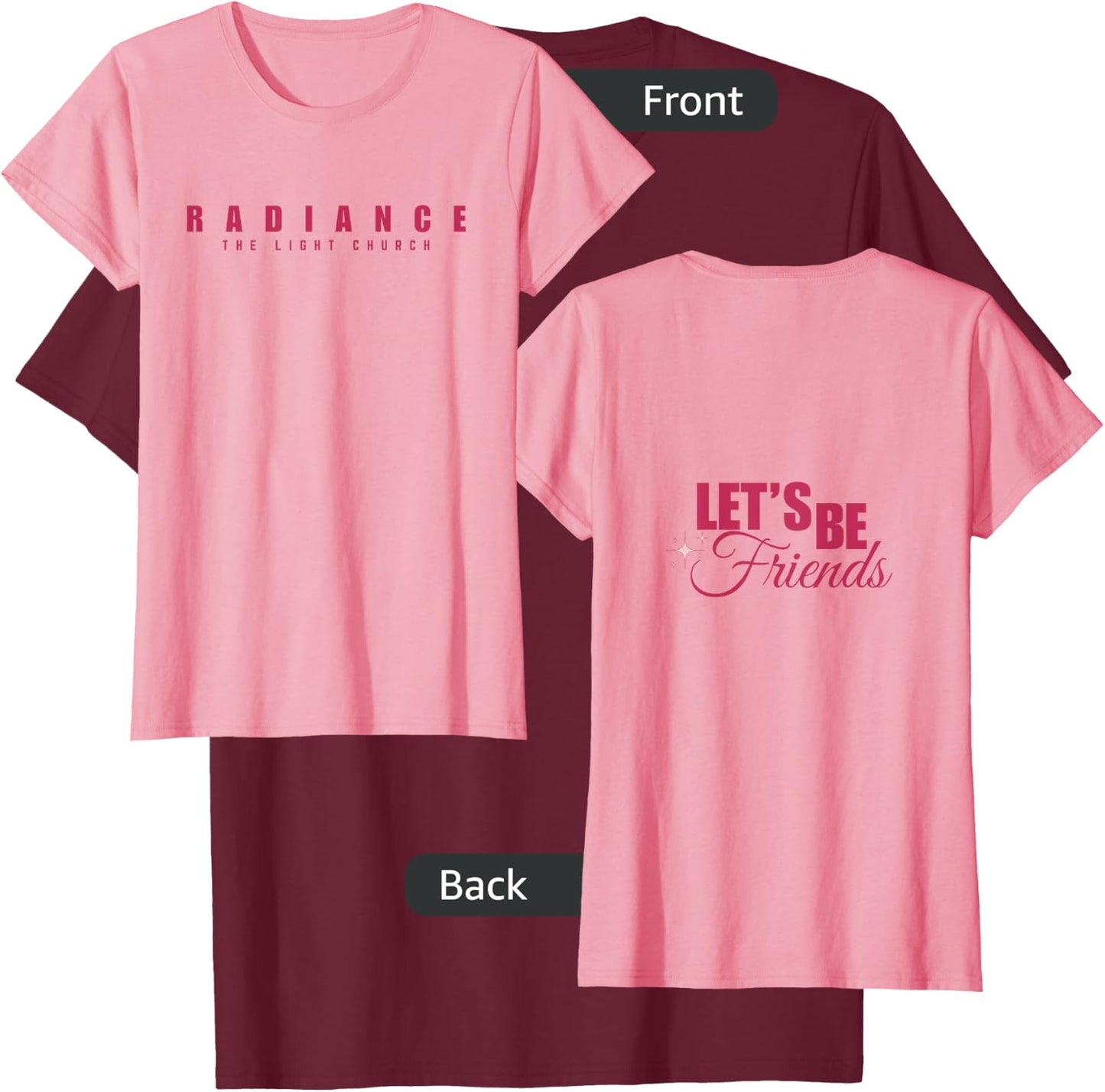 Radiance 2024 T-Shirt - T-Shirt | Maroon