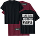 I Like Cars More Than People T-Shirt - T-Shirt | Maroon