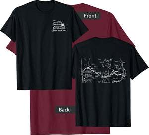 Camp the Kancamagus T-Shirt - T-Shirt | Maroon