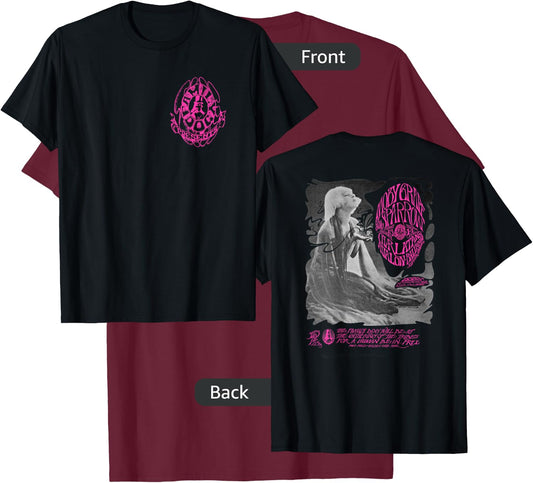 The Family Dog Moby Grape Pink Logo T-Shirt - T-Shirt | Maroon