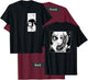 Junji Ito Black Slug Eye Print - Men's Small Classic Fit T-Shirt - T-Shirt | Maroon