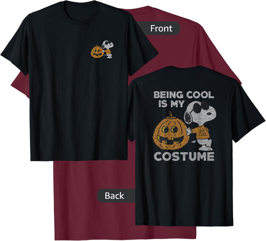 Peanuts Halloween Pumpkin Costume T-Shirt - T-Shirt | Maroon