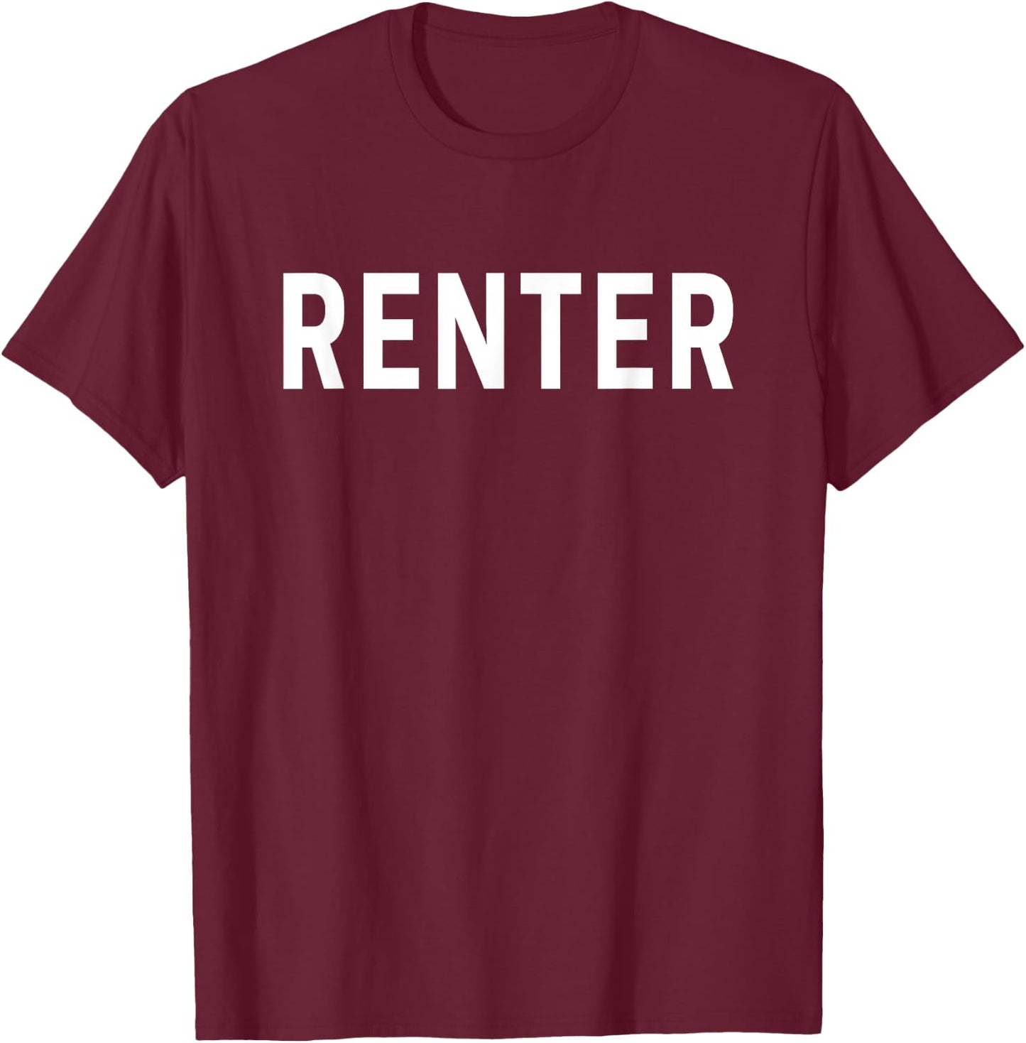 Renter T-Shirt - T-Shirt | Maroon