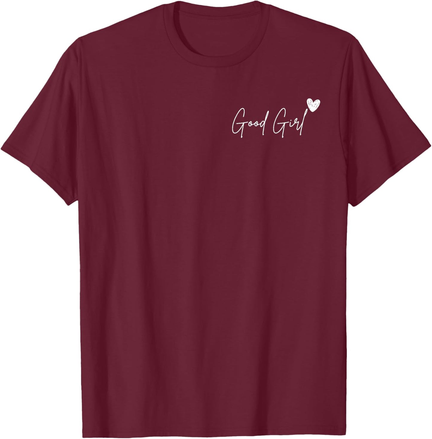 Good Girl Book Club Smut Book Reader Romance Spicy Book T-Shirt - T-Shirt | Maroon