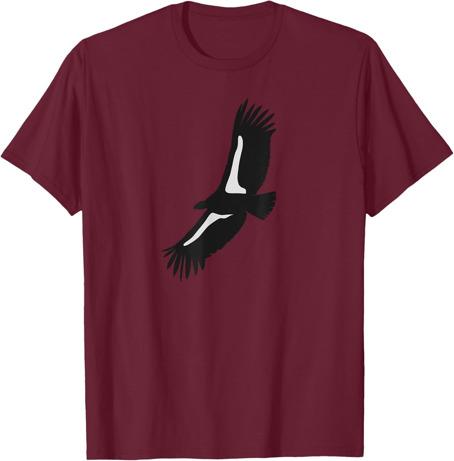 Soaring Condor T-Shirt - T-Shirt | Maroon