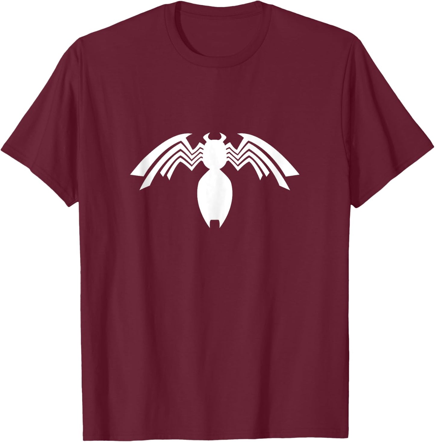 Marvel Venom Spider Symbol Costume T-Shirt - T-Shirt | Maroon