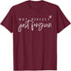 Not Perfect Just Forgiven T-Shirt - T-Shirt | Maroon