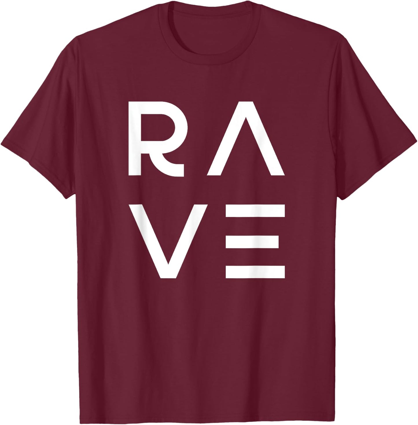 Rave Party Outfit EDM DJ Trance Techno Music T-Shirt - T-Shirt | Maroon