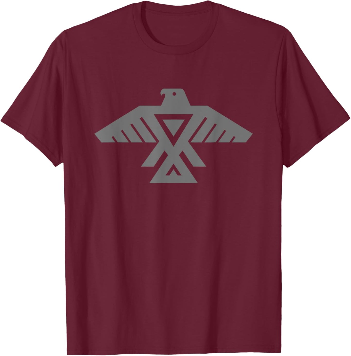 Native American Thunderbird Funny Tribal Art Gift Men Women T-Shirt - T-Shirt | Maroon