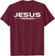 Jesus Trained Classic Wrestling Wrestler Wrestle, Christian2 T-Shirt - T-Shirt | Maroon