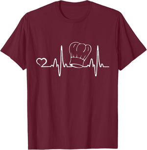 Funny Cooking Graphic Cook Chef Design Job T-Shirt - T-Shirt | Maroon