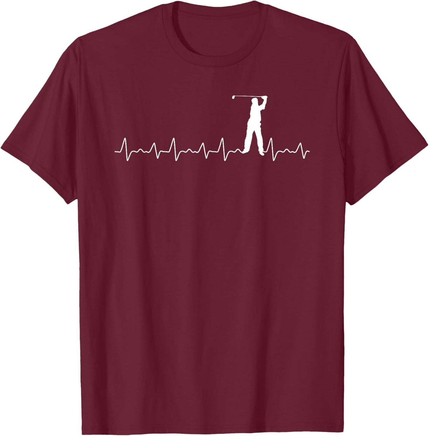 Golfing Golf Course Gifts & Men Boys Kids Gift Golf T-Shirt - T-Shirt | Maroon