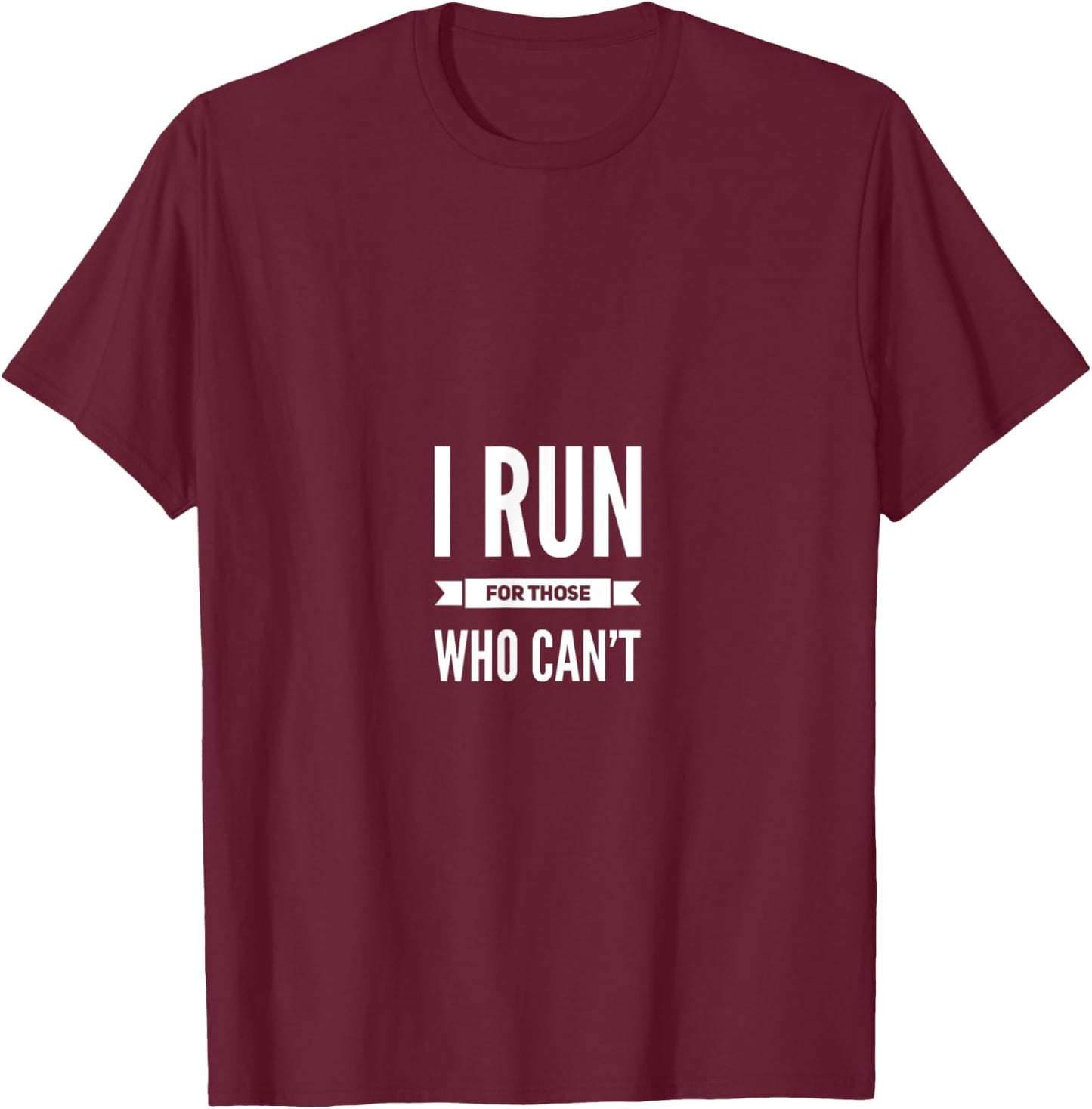 Running Motivation Inspirational Cancer Race Support T-Shirt - T-Shirt | Maroon