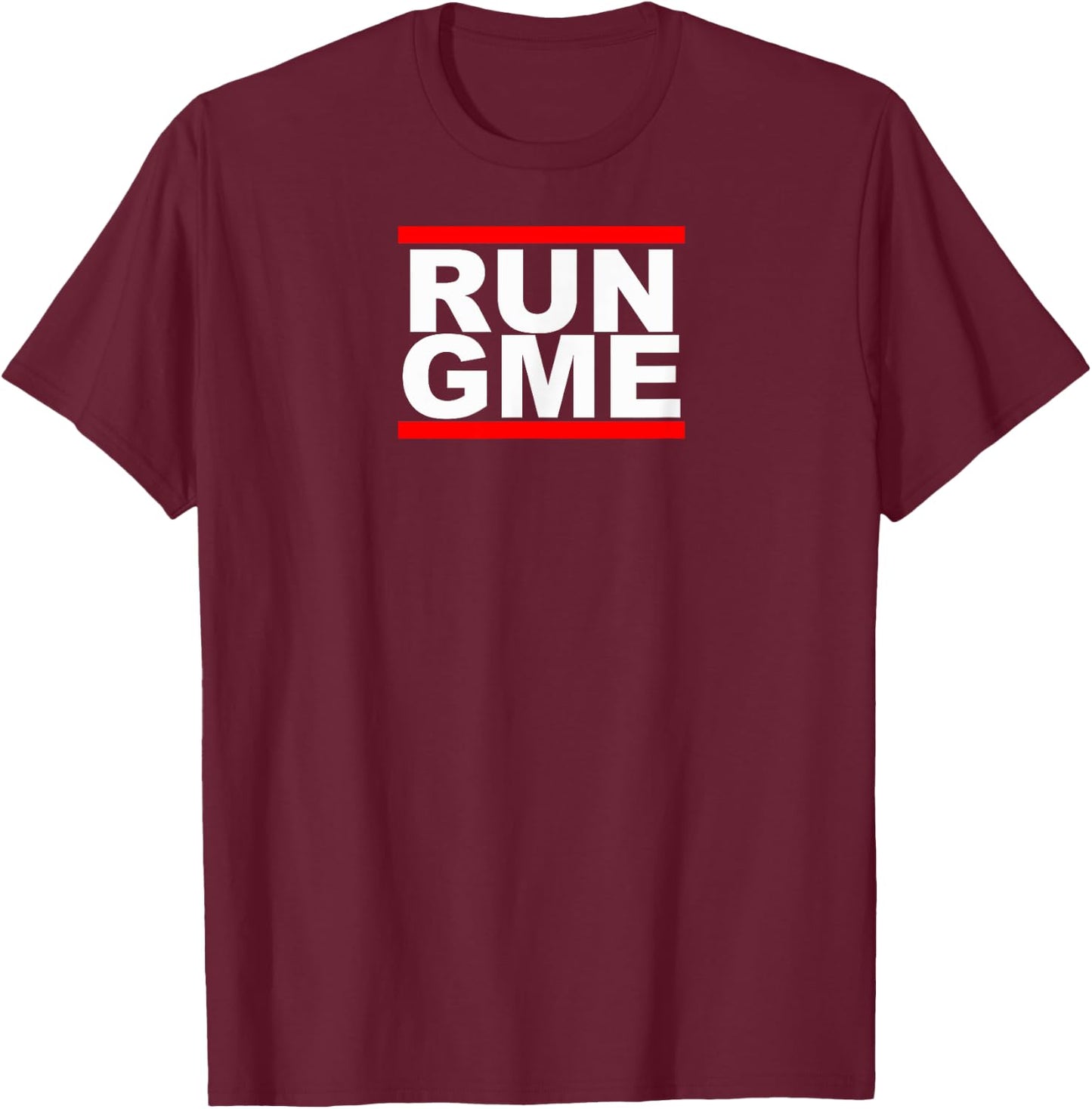 Run Gme T-Shirt - T-Shirt | Maroon
