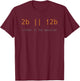 To be or not Code Funny Programming Coding IT Gift Black T-Shirt - T-Shirt | Maroon
