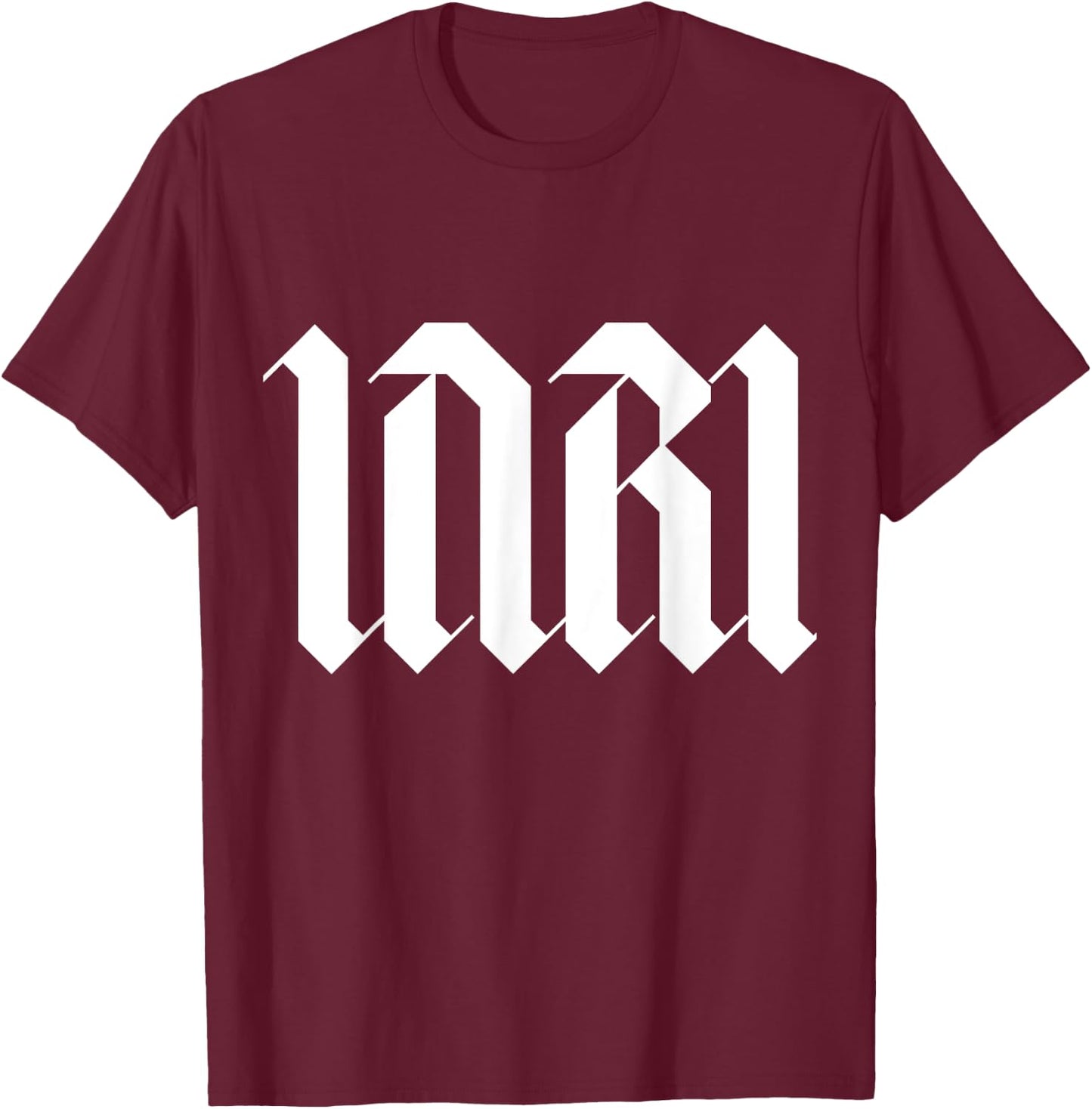INRI Iesus Nazarenus Rex Iudaeorum Jesus Nazareth King T-Shirt - T-Shirt | Maroon