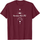 Manifest that shit law of attraction yoga spiritual moon T-Shirt - T-Shirt | Maroon