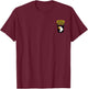 101st Airborne Division Ranger Flag , Veterans Day T-Shirt - T-Shirt | Maroon