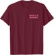 Gym Pump Cover Women Pink Muscle Mommy Weightliftin Girl Top T-Shirt - T-Shirt | Maroon