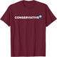 Verified Conservative T-Shirt - T-Shirt | Maroon