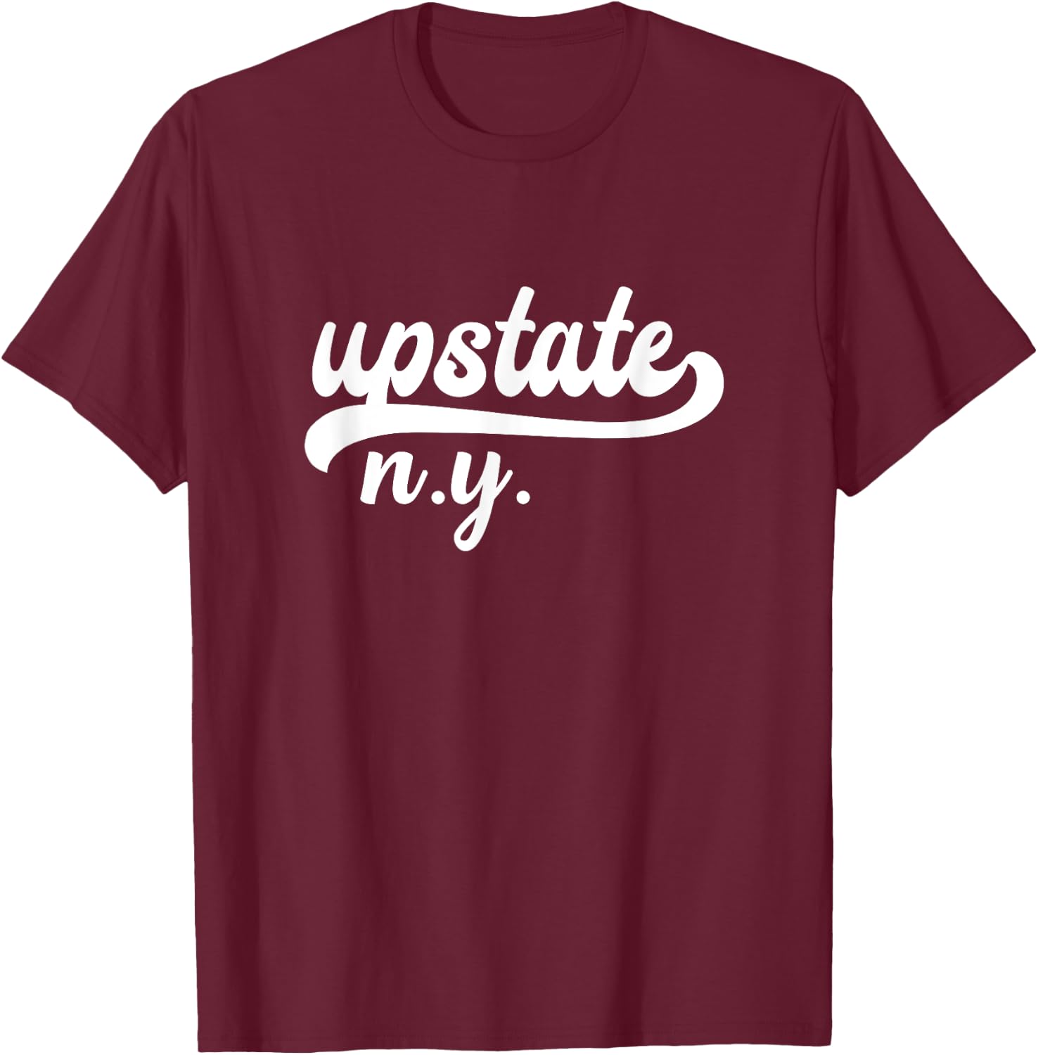 Upstate New York Travel Camping Nature Outdoors Summer Women Kids T-Shirt - T-Shirt | Maroon