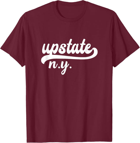 Upstate New York Travel Camping Nature Outdoors Summer Women Kids T-Shirt - T-Shirt | Maroon