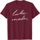 Lake Mode T-Shirt - T-Shirt | Maroon