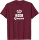 Beer Queen T-Shirt - T-Shirt | Maroon