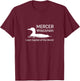 Loon Capital of the World | Mercer Wisconsin T-Shirt - T-Shirt | Maroon