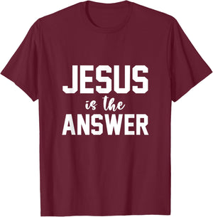 Faith Christ Devotee Gift Christianity Jesus T-Shirt - T-Shirt | Maroon