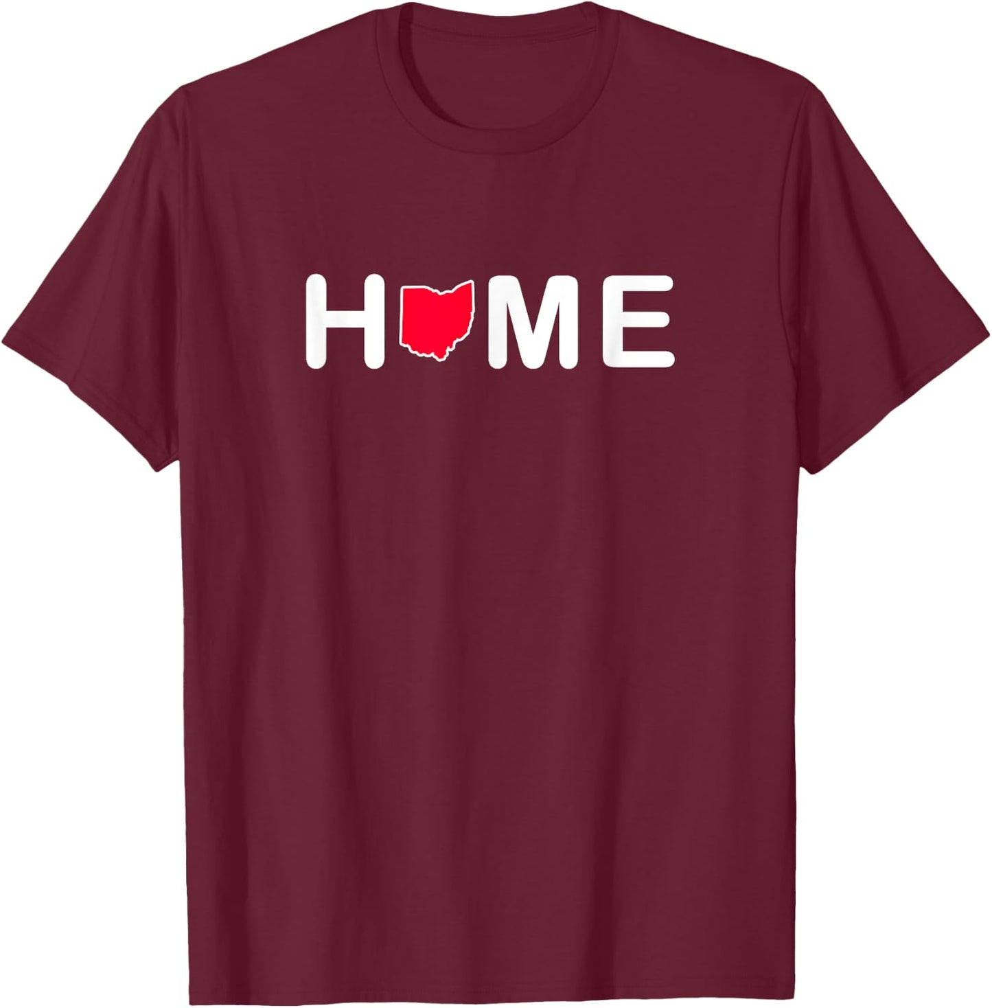 OHIO - Home State - Classic T-Shirt - T-Shirt | Maroon