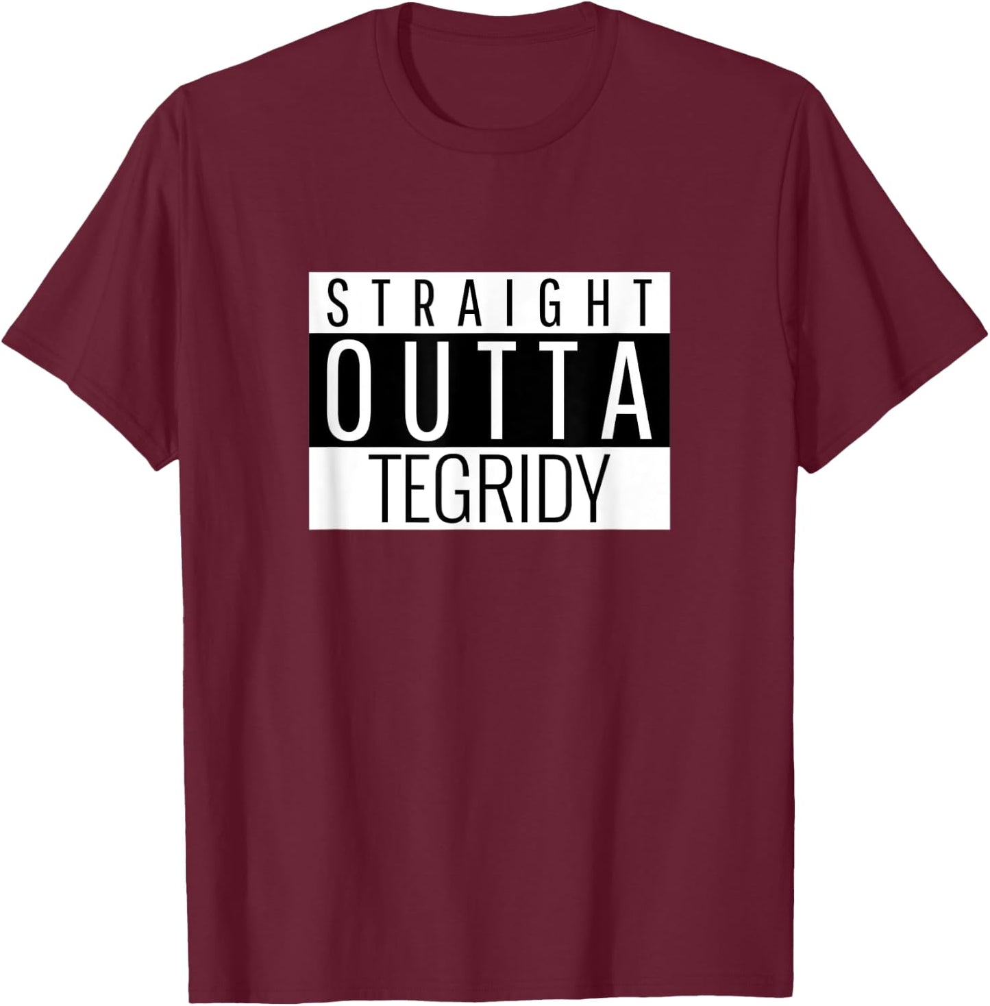 TEGRIDY FARM HUMOR, Funny Cannabis, Hemp Humor T-Shirt - T-Shirt | Maroon