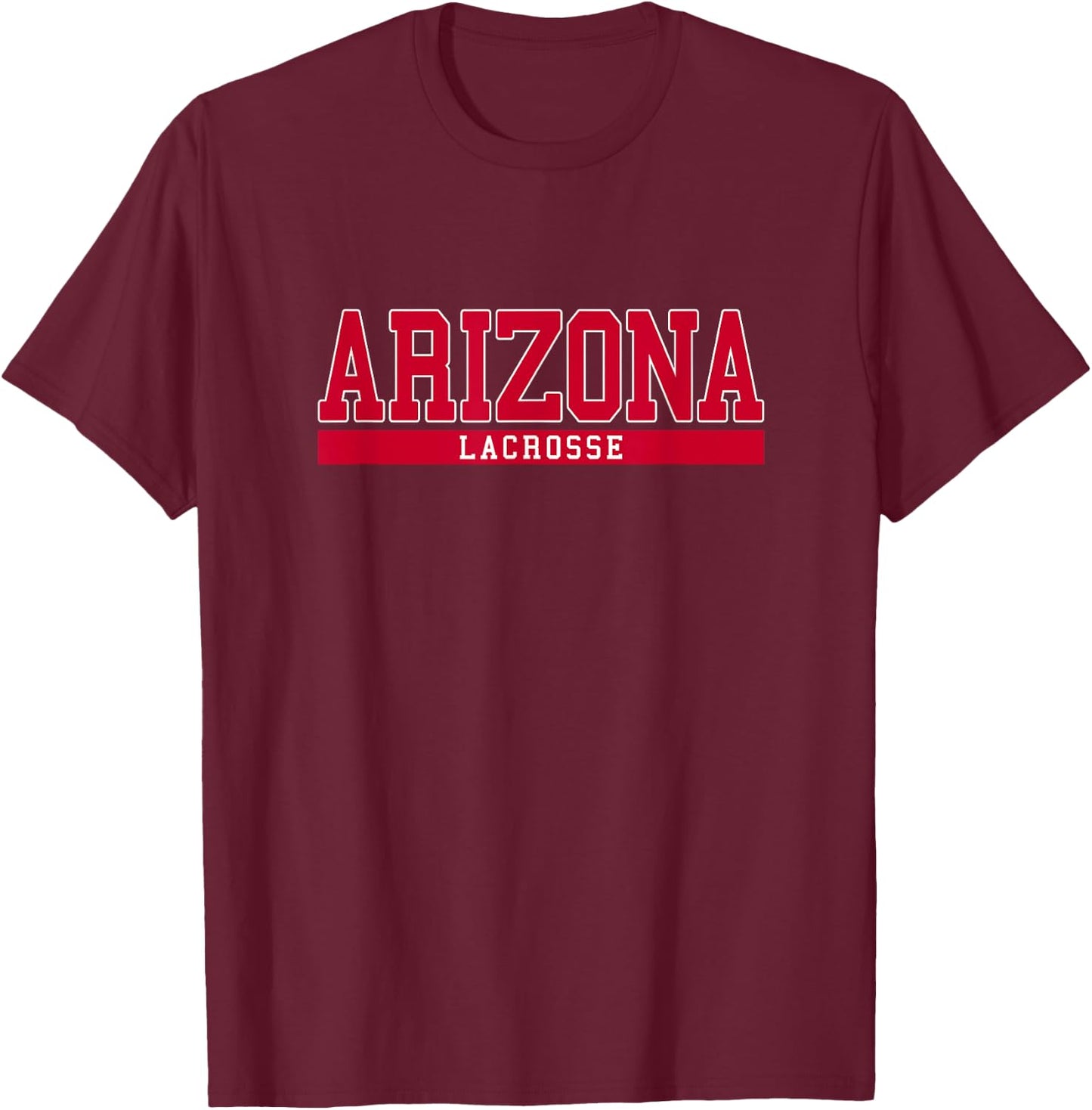 Arizona Lacrosse T-Shirt - T-Shirt | Maroon