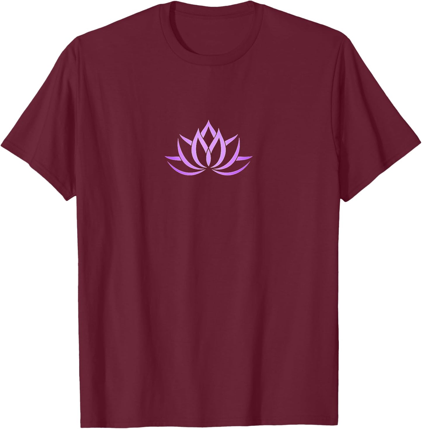 Yoga Symbols I Gifts & I Star Park Trends Lotus, Flower, Buddhism Spirituality Namaste Enlightenment T-Shirt - T-Shirt | Maroon