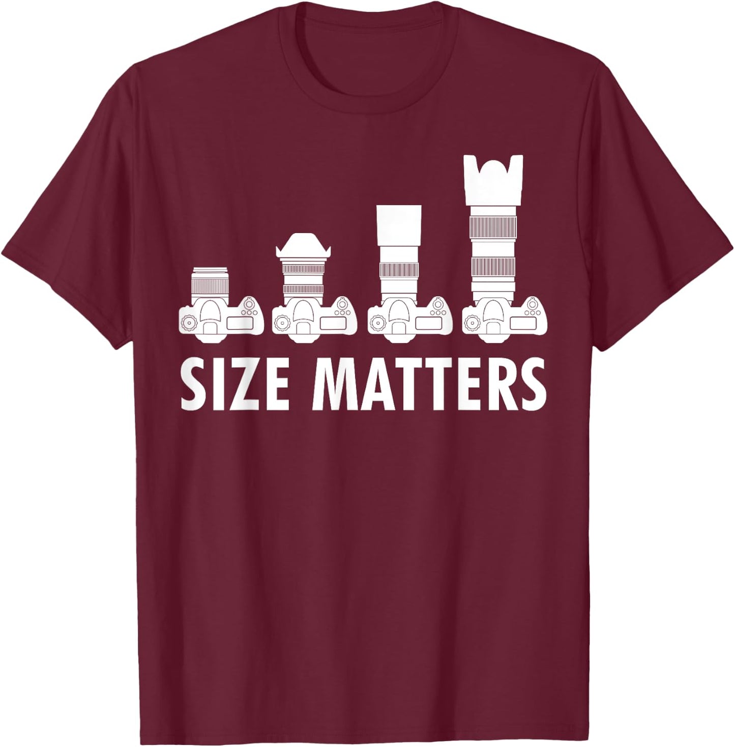 Funny Photographer Gift Women Cool Photography Lover T-Shirt - T-Shirt | Maroon