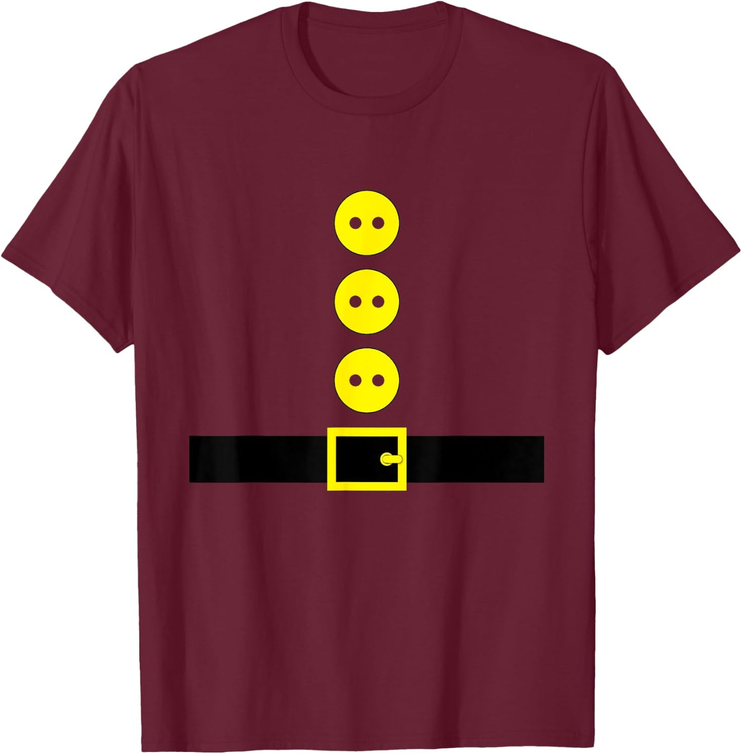 Dwarf Halloween Costume Dwarf Matching Group Family Color T-Shirt - T-Shirt | Maroon