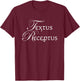 Textus Receptus, Received Text, KJV Christian Bible T-Shirt - T-Shirt | Maroon