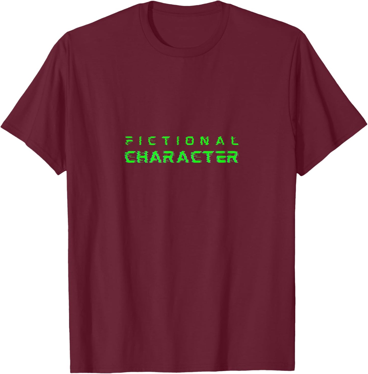 Fictional Character T-Shirt - T-Shirt | Maroon