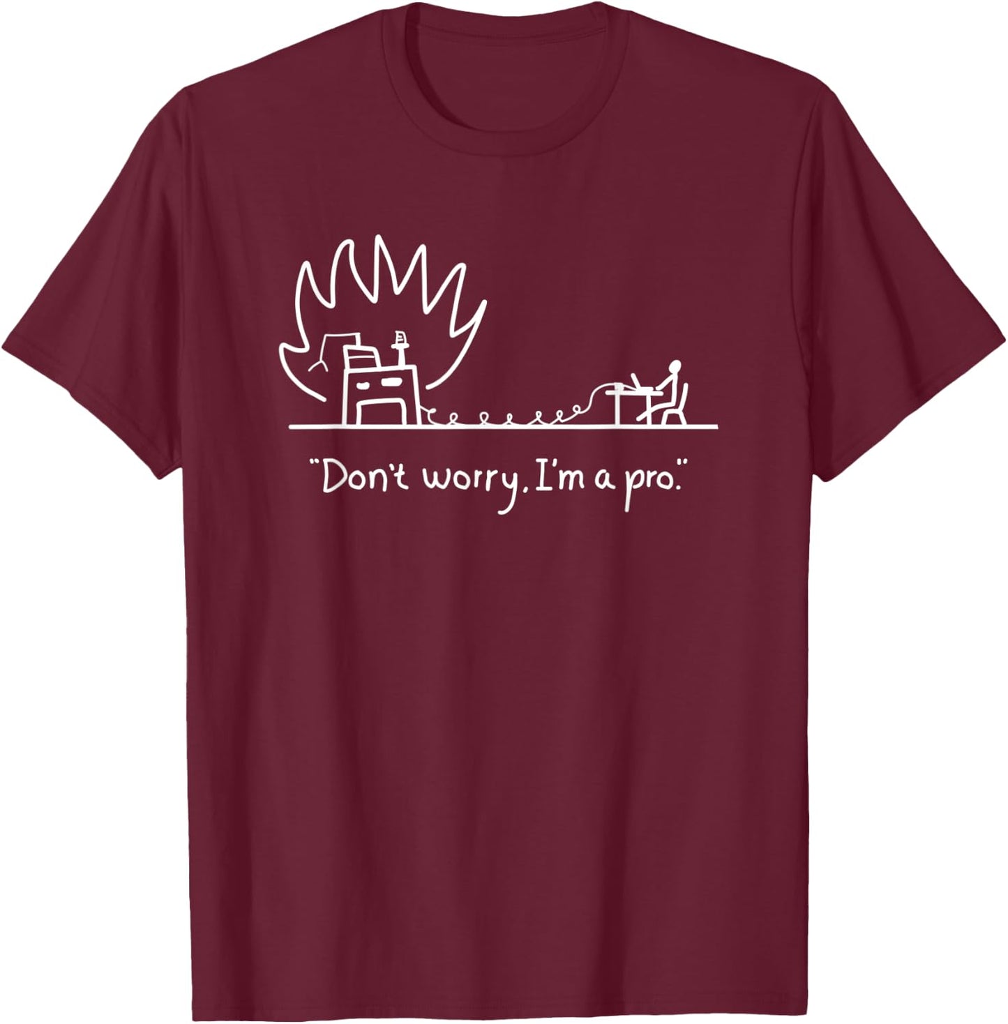 Original PLC Programmer Gift T-Shirt - T-Shirt | Maroon