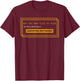 Endometriosis Awareness Yellow Ribbon Uterus Endometrium T-Shirt - T-Shirt | Maroon