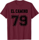 Jersey Style El Camino 79 1979 Old School Muscle Pickup Car T-Shirt - T-Shirt | Maroon