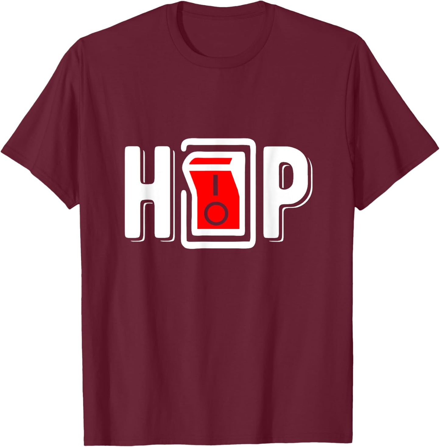 Hip-hop and rap music lovers, I love hip-hop T-Shirt - T-Shirt | Maroon